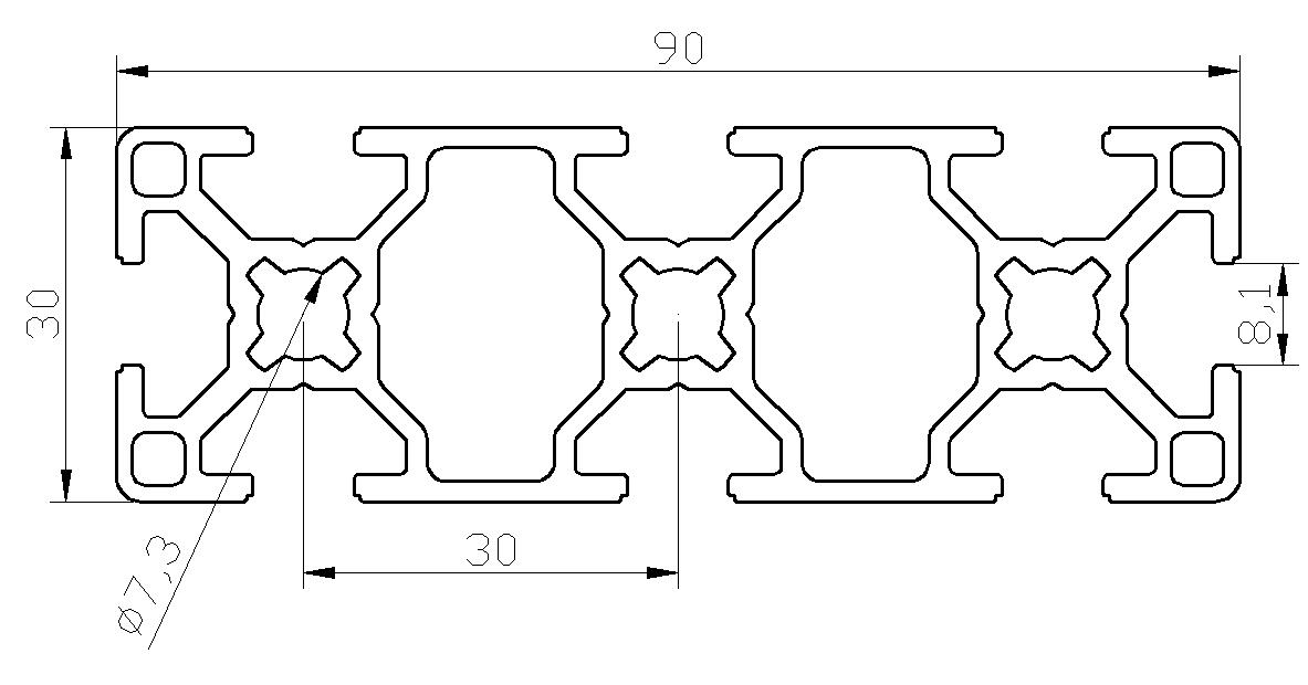 大量铝型材可供选择